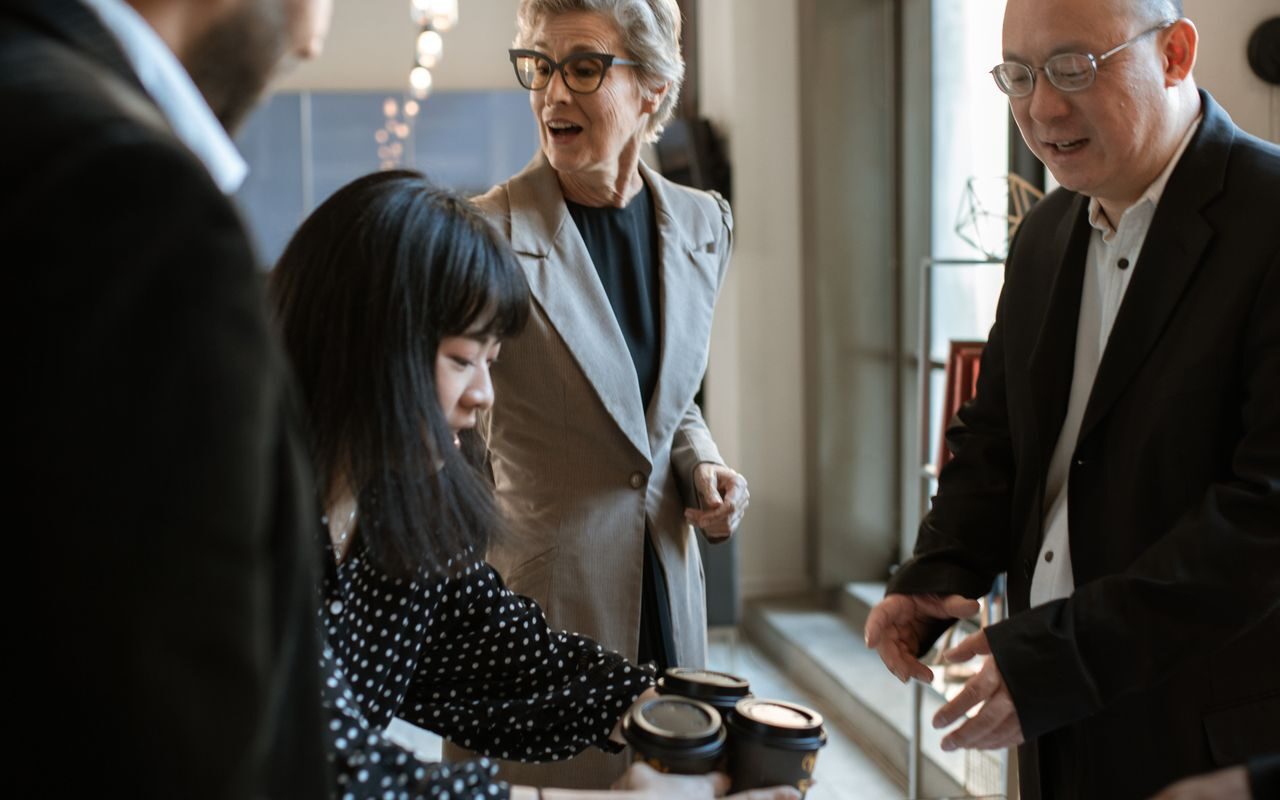 Catering bij klantoverleg