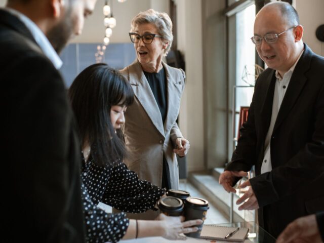 Catering bij klantoverleg
